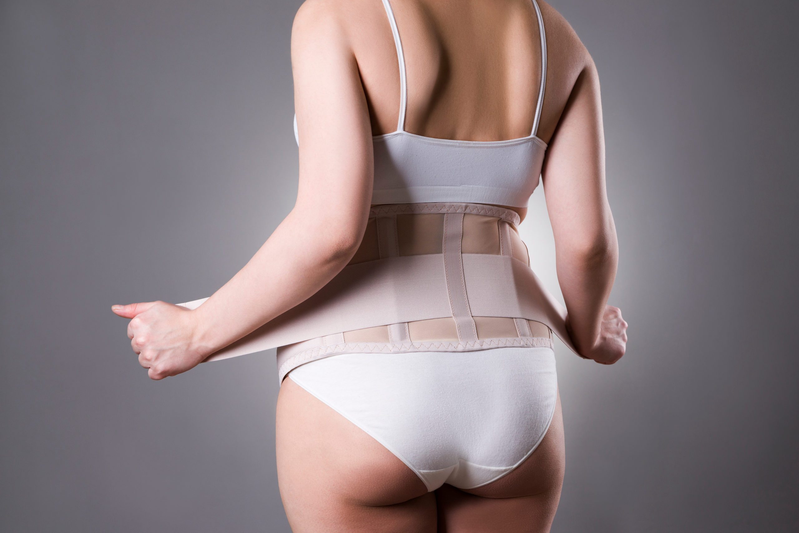Compression garments after cosmetic and plastic surgery 